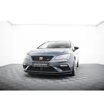 Lame Du Pare-Chocs Avant V.1 Seat Leon Cupra / FR Mk3 FL