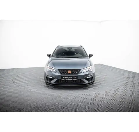 Lame Du Pare-Chocs Avant V.1 Seat Leon Cupra / FR Mk3 FL