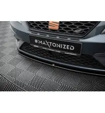 Lame Du Pare-Chocs Avant V.1 Seat Leon Cupra / FR Mk3 FL