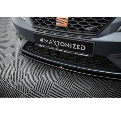 Lame Du Pare-Chocs Avant V.1 Seat Leon Cupra / FR Mk3 FL