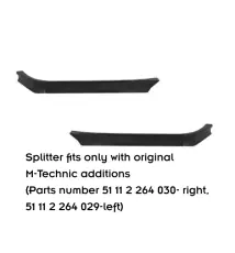 Lame Du Pare-Chocs Avant V.2 BMW M3 / 3 M-Pack E36 Coupe