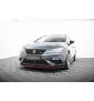 Lame Du Pare-Chocs Avant V.3 Seat Leon Cupra / FR Mk3 FL