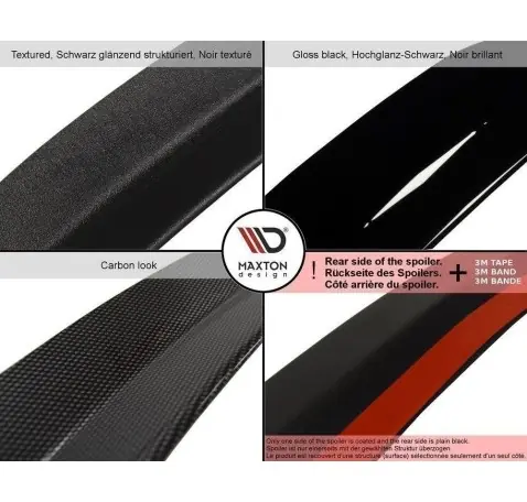 SPOILER CAP Volvo V60 Polestar Facelift