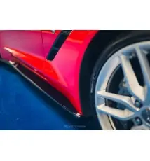 Rajouts Des Bas De Caisse V.1 Chevrolet Corvette Stingray C7