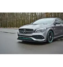 LAME DU PARE-CHOCS AVANT / SPLITTER V.1 MERCEDES-BENZ CLA C117 AMG-LINE FACELIFT