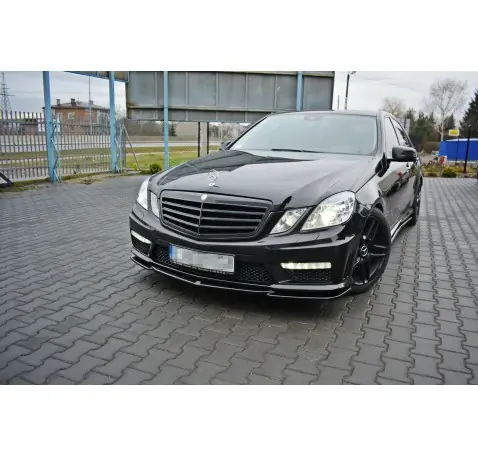 LAME DU PARE-CHOCS AVANT / SPLITTER V.1 MERCEDES-BENZ E63 AMG W212