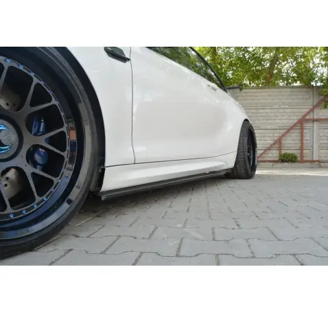 SET DES DIFFUSEUR DES BAS DE CAISSE BMW M2 F87 COUPÉ