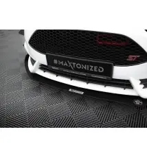 Sport Lame Du Pare-Chocs Avant V.3 Ford Fiesta ST Mk7 FL