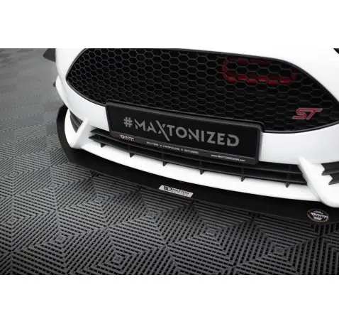 Sport Lame Du Pare-Chocs Avant V.3 Ford Fiesta ST Mk7 FL