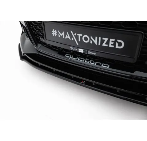 Lame Du Pare-Chocs Avant V.1 Audi RS5 Coupe / Sportback F5