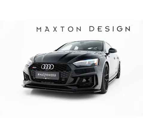 Lame Du Pare-Chocs Avant / Splitter V.2 Audi RS5 Coupe / Sportback F5