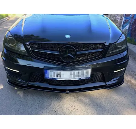 Lame Du Pare-Chocs Avant Mercedes-Benz C63 AMG Sedan / Estate W204 Facelift / S204 Facelift