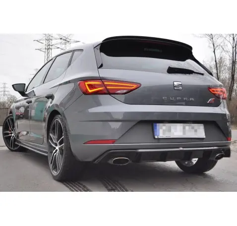 Rajout Du Pare-Chocs Arriere V.1 Seat Leon Cupra Mk3 FL Hatchback