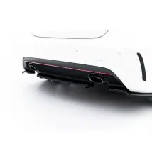 Arriere Splitter (AVEC UNE BARRE VERTICALE) MERCEDES-BENZ W176 AMG-LINE AVANT FACELIFT