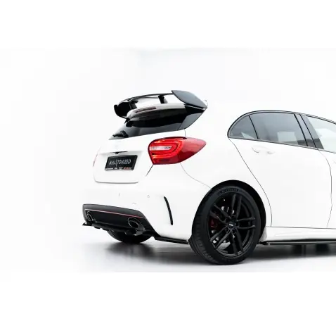 Arriere Splitter (AVEC UNE BARRE VERTICALE) MERCEDES-BENZ W176 AMG-LINE AVANT FACELIFT