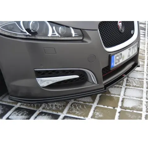 LAME DU PARE-CHOCS AVANT / SPLITTER JAGUAR XF (X250) MK1 SPORTBRAKE S-PACK