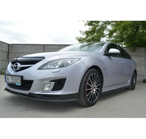 LAME DU PARE-CHOCS AVANT / SPLITTER MAZDA 6 MK2 SPORT HATCH (GH-SERIES) AVANT FACELIFT