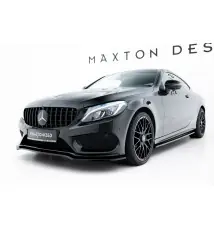 Lame Du Pare-Chocs Avant V.1 Mercedes- Benz C Coupe AMG-Line C205