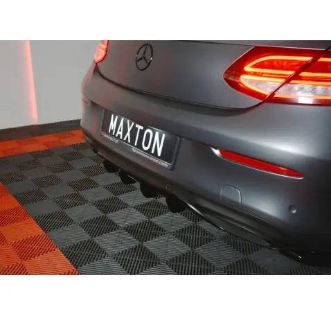 RAJOUT DU PARE-CHOCS ARRIERE MERCEDES- BENZ C-CLASS W205 COUPE AMG-LINE