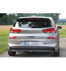 Arriere Splitter (AVEC UNE BARRE VERTICALE) HYUNDAI I30 MK3 HATCHBACK