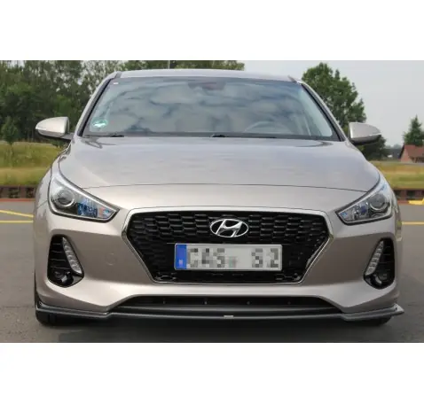 LAME DU PARE-CHOCS AVANT / SPLITTER V.1 HYUNDAI I30 MK3 HATCHBACK LAME DU PARE-CHOCS AVANT / SPLITTER V.1 HYUNDAI I30 MK3 HATCHBACK