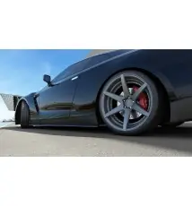 SET DES DIFFUSEUR DES BAS DE CAISSE NISSAN GT-R AVANT FACELIFT COUPE (R35-SERIES)