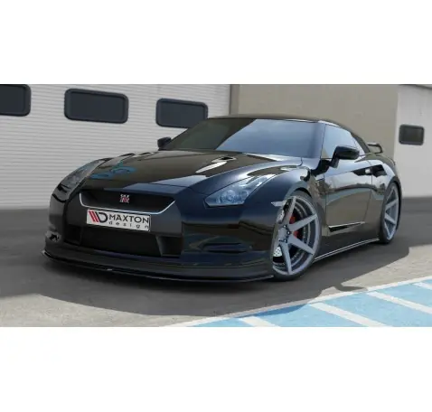 LAME DU PARE-CHOCS AVANT / SPLITTER V.2 NISSAN GT-R AVANT FACELIFT COUPE (R35-SERIES)