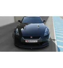 LAME DU PARE-CHOCS AVANT / SPLITTER V.2 NISSAN GT-R AVANT FACELIFT COUPE (R35-SERIES)