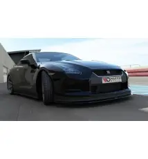 LAME DU PARE-CHOCS AVANT / SPLITTER V.2 NISSAN GT-R AVANT FACELIFT COUPE (R35-SERIES)