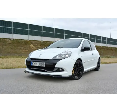 LAME DU PARE-CHOCS AVANT / SPLITTER V.1 RENAULT CLIO MK3 RS FACELIFT