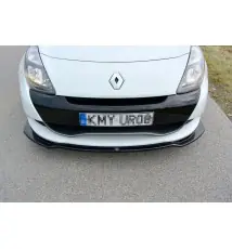 LAME DU PARE-CHOCS AVANT / SPLITTER V.1 RENAULT CLIO MK3 RS FACELIFT