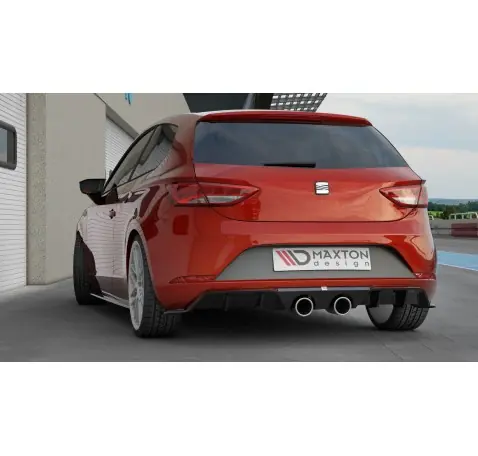 Rajout Du Pare-Chocs Arriere V.2 Seat Leon Cupra Hatchback Mk3 Facelift