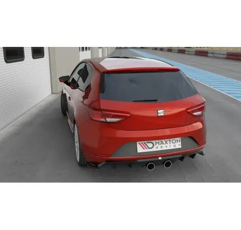 Rajout Du Pare-Chocs Arriere V.2 Seat Leon Cupra Hatchback Mk3 Facelift