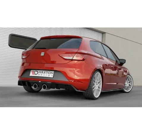 Rajout Du Pare-Chocs Arriere V.2 Seat Leon Cupra Hatchback Mk3 Facelift