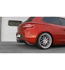 Rajout Du Pare-Chocs Arriere V.2 Seat Leon Cupra Hatchback Mk3 Facelift