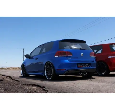 RAJOUT DU PARE-CHOCS ARRIÈRE VW Golf V R32 Look pour VW Golf VI GTI