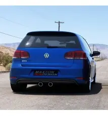 RAJOUT DU PARE-CHOCS ARRIÈRE VW Golf V R32 Look pour VW Golf VI GTI