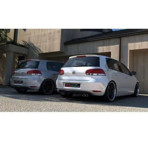 RAJOUT DU PARE-CHOCS ARRIÈRE VW GOLF VI AVEC 2 ECHAPPEMENT