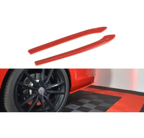 LAME DU PARE-CHOCS ARRIERE V.2 VW GOLF 7 R VARIANT FACELIFT