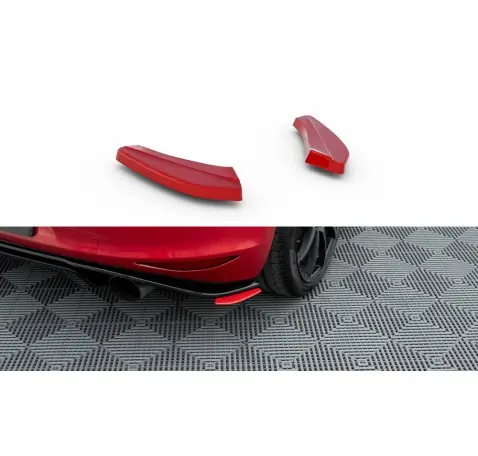 Lames De Pare-Chocs Arrière Latérales Volkswagen Golf GTI Clubsport Mk7