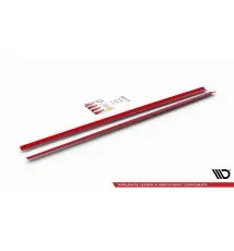 Side Skirts Diffusers Volkswagen Polo GTI / R-line Mk6