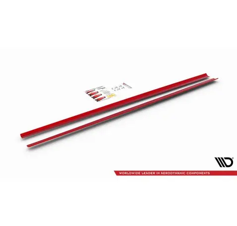 Side Skirts Diffusers Volkswagen Polo GTI / R-line Mk6
