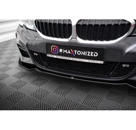 Lame Du Pare-Chocs Avant V.2 BMW 3 M-Pack G20