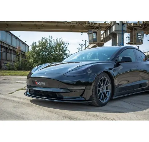 Lame du pare-chocs avant / Splitter Tesla Model 3