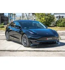 Lame du pare-chocs avant / Splitter V.2 Tesla Model 3