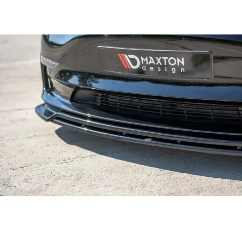 Lame du pare-chocs avant / Splitter V.2 Tesla Model 3