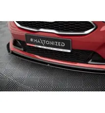 Lame du pare-chocs avant / Splitter V.2 Kia Ceed GT / GT-Line Mk3 / Proceed Mk1