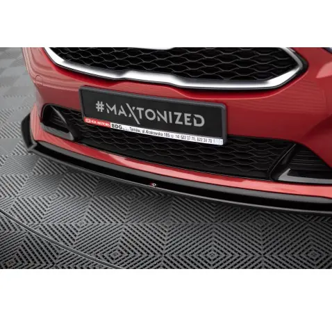 Lame du pare-chocs avant / Splitter V.2 Kia Ceed GT / GT-Line Mk3 / Proceed Mk1