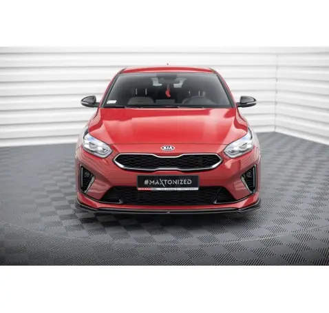 Lame du pare-chocs avant / Splitter V.2 Kia Ceed GT / GT-Line Mk3 / Proceed Mk1