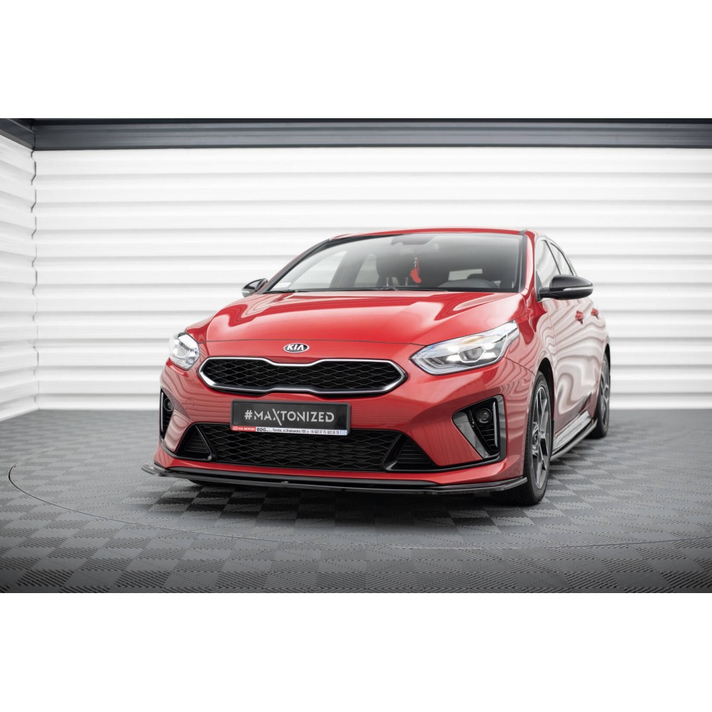 Lame du pare-chocs avant / Splitter V.1 Kia Ceed GT / GT-Line Mk3 / Proceed Mk1